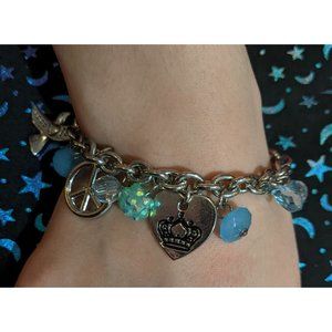 Blue Hippie Charm Bracelet